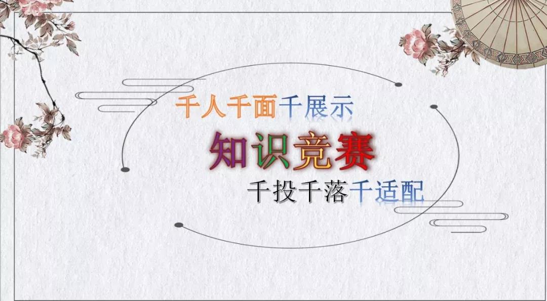 竞赛回顾 | 千人千面千展示，千投千落千配适